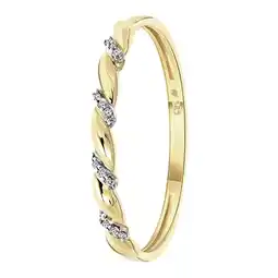 Douglas Lucardi Ring 14 Karaat Goud - goudkleurig aanbieding