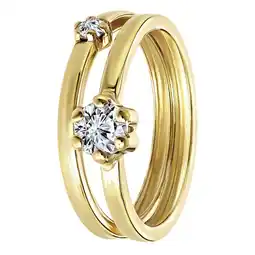 Douglas Lucardi Ring 9 karaat aanbieding