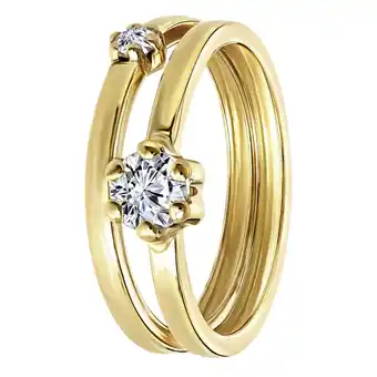 Douglas Lucardi Ring 9 karaat aanbieding