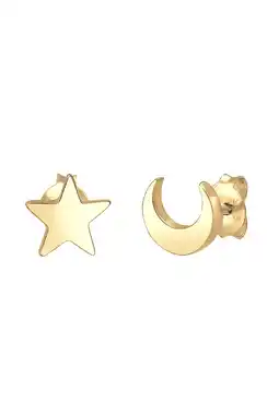 Douglas Elli Dames Ster Halve Maan Astro in 925 Sterling Zilver aanbieding