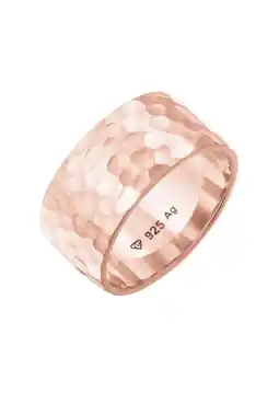 Douglas Elli Dames Band Basis Gehamerd in 925 Sterling Zilver aanbieding