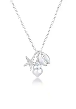 Douglas Elli Dames Zeester Schelp Hanger Maritiem Zee in 925 Sterling Zilver aanbieding