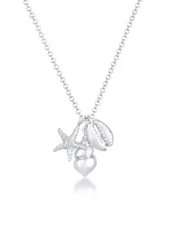 Douglas Elli Dames Zeester Schelp Hanger Maritiem Zee in 925 Sterling Zilver aanbieding