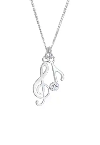 Douglas Elli Dames Sleutel Hanger Muzieksymbool Filigraan met Kristallen van 925 Sterling Zilver aanbieding