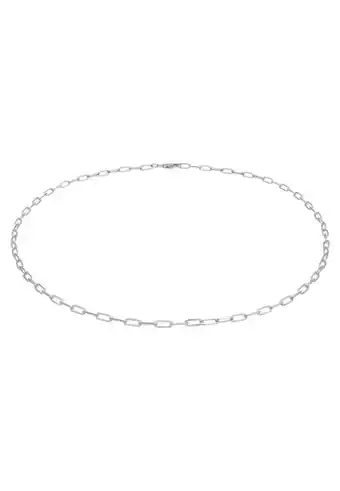 Douglas Elli Dames Links Ovale Grove Basis Ketting Minimal Trend in 925 Sterling Zilver aanbieding