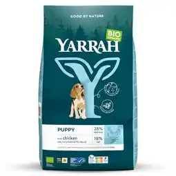 Zooplus 25 % korting! Yarrah droogvoer voor honden puppy en senior aanbieding