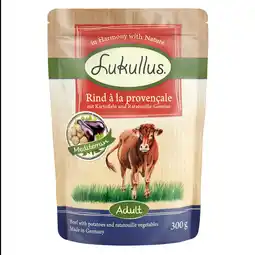 Zooplus Lukullus Naturkost Verhoudzakjes - Rund a la provencale (graanvrij) aanbieding