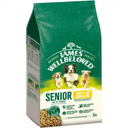 Zooplus James Wellbeloved Senior Dog Hypoallergenic Lam & Rijst - 2 kg aanbieding