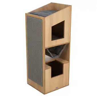 Zooplus Trixie krabpaal Tower CityStyle - bruin aanbieding