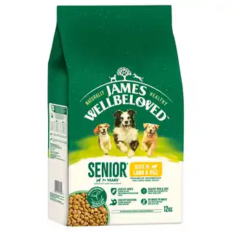 Zooplus James Wellbeloved Senior Dog Hypoallergenic Lam & Rijst - 12 kg aanbieding