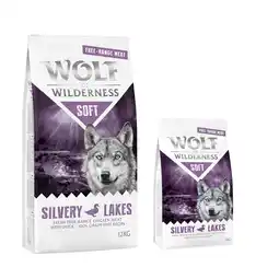 Zooplus 14kg Soft Silvery Lakes Scharrelkip & Eend Wolf of Wilderness Hondenvoer aanbieding