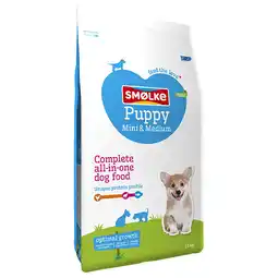 Zooplus 25% korting! Smølke Puppy droogvoer voor honden van 2 x 12kg aanbieding