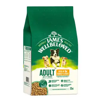 Zooplus James Wellbeloved Adult Dog Hypoallergenic Kalkoen & Rijst - 12 kg aanbieding