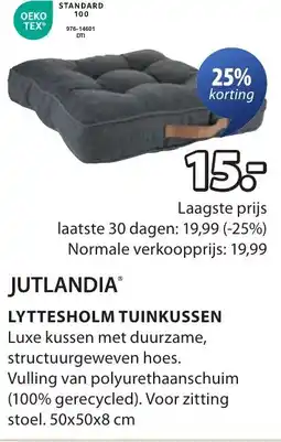 Jysk Lyttesholm tuinkussen aanbieding