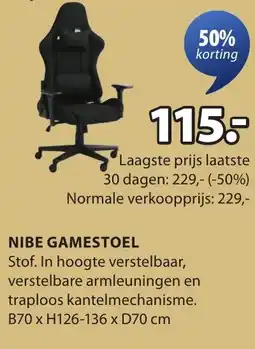 Jysk NIBE GAME aanbieding