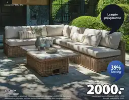Jysk Ejer loungeset aanbieding