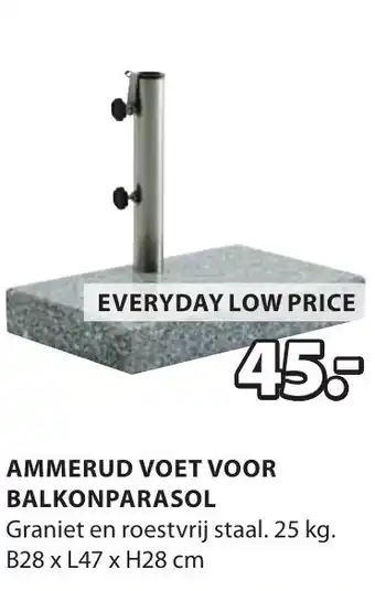 Jysk Ammerud voet voor aanbieding