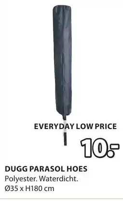 Jysk Dugg parasol hoes aanbieding