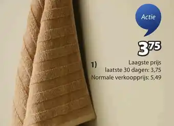 Jysk Torsby handdoek aanbieding