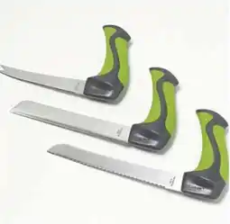 Bol.com Keukenmessen set 3 delig met ergonomische Grip aanbieding