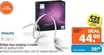 Albert Heijn Philips hue ledstrip 3 meter aanbieding