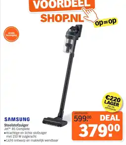 Albert Heijn Samsung Steelstofzuiger aanbieding
