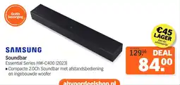 Albert Heijn Samsung Soundbar aanbieding