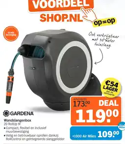 Albert Heijn Gardena Wandslangenbox aanbieding