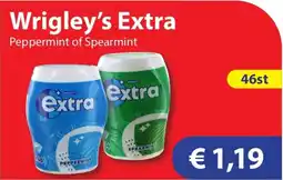 Die Grenze Wrigley's Extra aanbieding