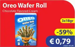 Die Grenze Oreo Wafer Roll aanbieding