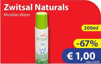 Die Grenze Zwitsal Naturals aanbieding