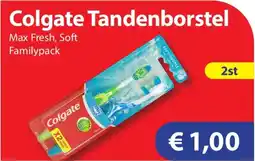 Die Grenze Colgate Tandenborstel aanbieding
