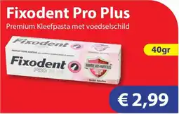 Die Grenze Fixodent Pro Plus aanbieding