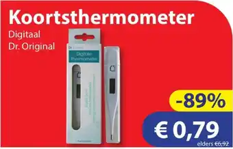 Die Grenze Koortsthermometer aanbieding