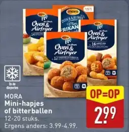 ALDI Mora Mini hapjes of bitterballen aanbieding
