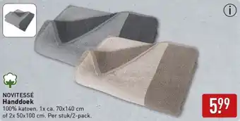 ALDI Novitesse handdoek aanbieding