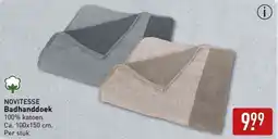 ALDI Novitesse badhanddoek aanbieding