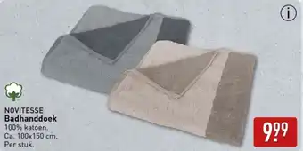 ALDI Novitesse badhanddoek aanbieding