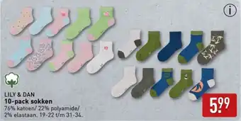 ALDI Lily & dan sokken aanbieding