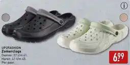 ALDI UP2FASHION Zomerclogs aanbieding