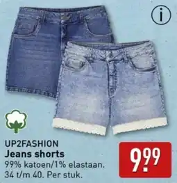 ALDI UP2FASHION Jeans shorts aanbieding