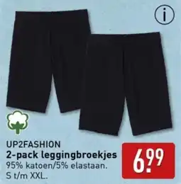ALDI UP2FASHION leggingbroekjes aanbieding