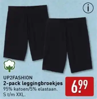 ALDI UP2FASHION leggingbroekjes aanbieding