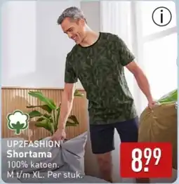 ALDI UP2FASHION Shortama aanbieding