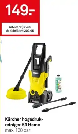 Karwei Kärcher hogedrukreiniger K3 Home aanbieding