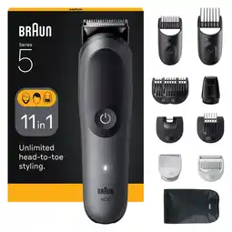 MediaMarkt BRAUN All-in-One, 15in1, AIO 5560 Multigroomer Zwart aanbieding