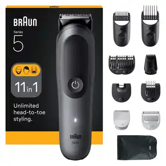 MediaMarkt BRAUN All-in-One, 15in1, AIO 5560 Multigroomer Zwart aanbieding