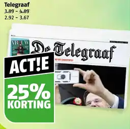 Poiesz Telegraaf aanbieding