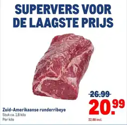 Makro Zuid Amerikaanse runderribeye aanbieding