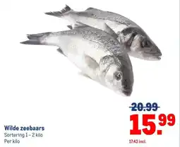 Makro Wilde zeebaars aanbieding